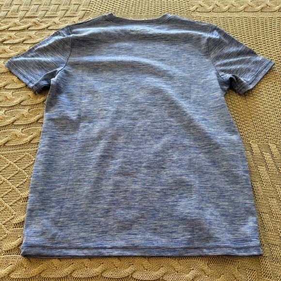 Under Armour Kids Youth Blue Loose Heat Gear Performance T-Shirt ~ YXL - Picture 6 of 10